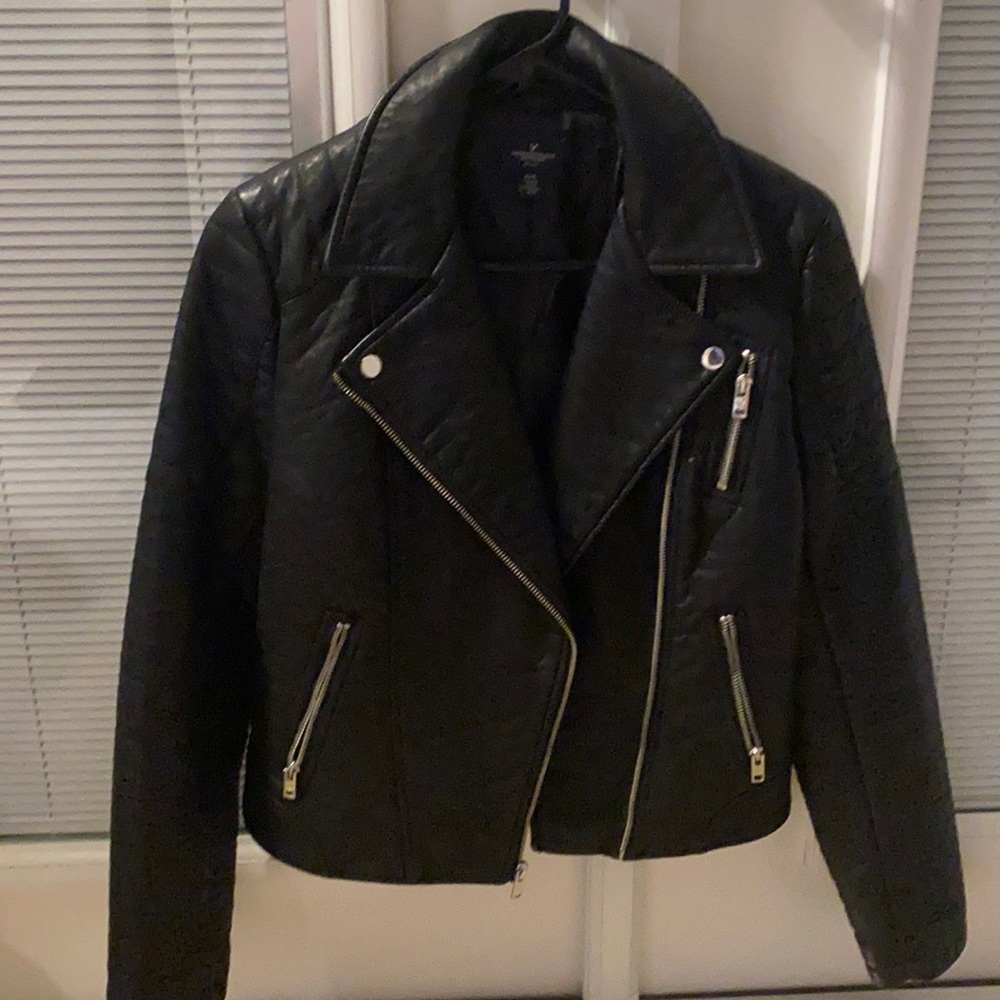 American Eagle Faux Leather Jacket